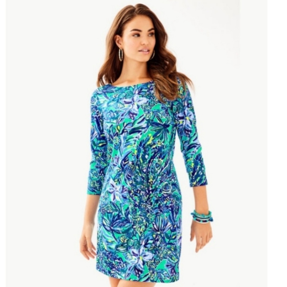🌴 Lilly Pulitzer XS Hollee Dress in Sneak a Beak